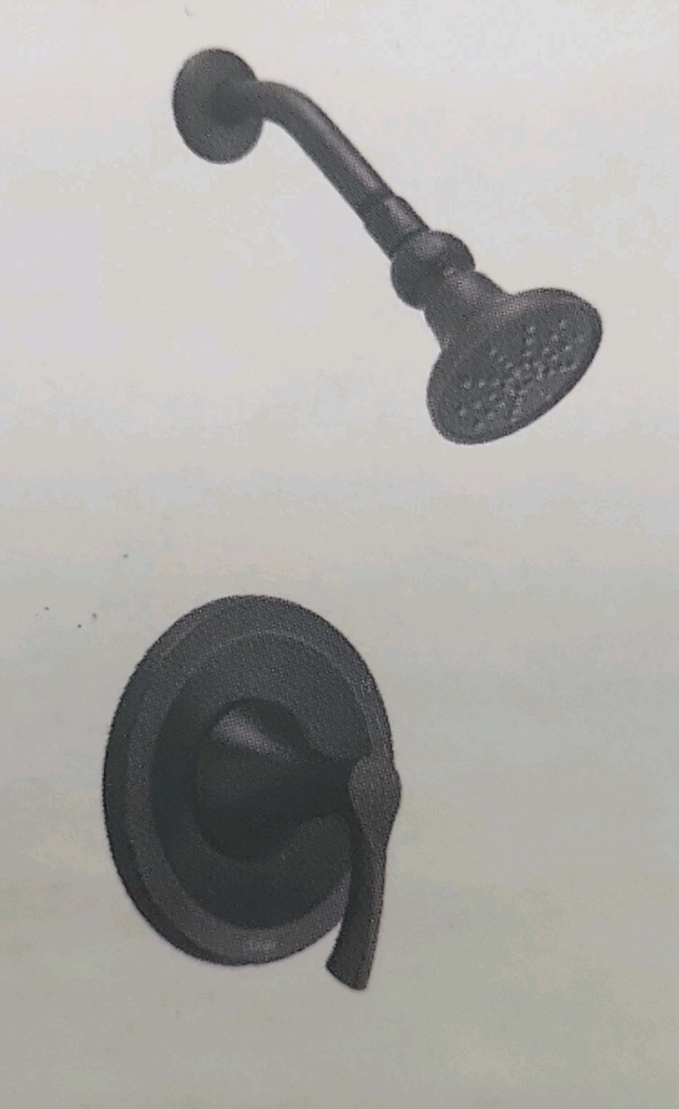 Danze EASTHAM 2.0gm Shower Head Set Single Handle Tumbled Bronze D502515BRTC