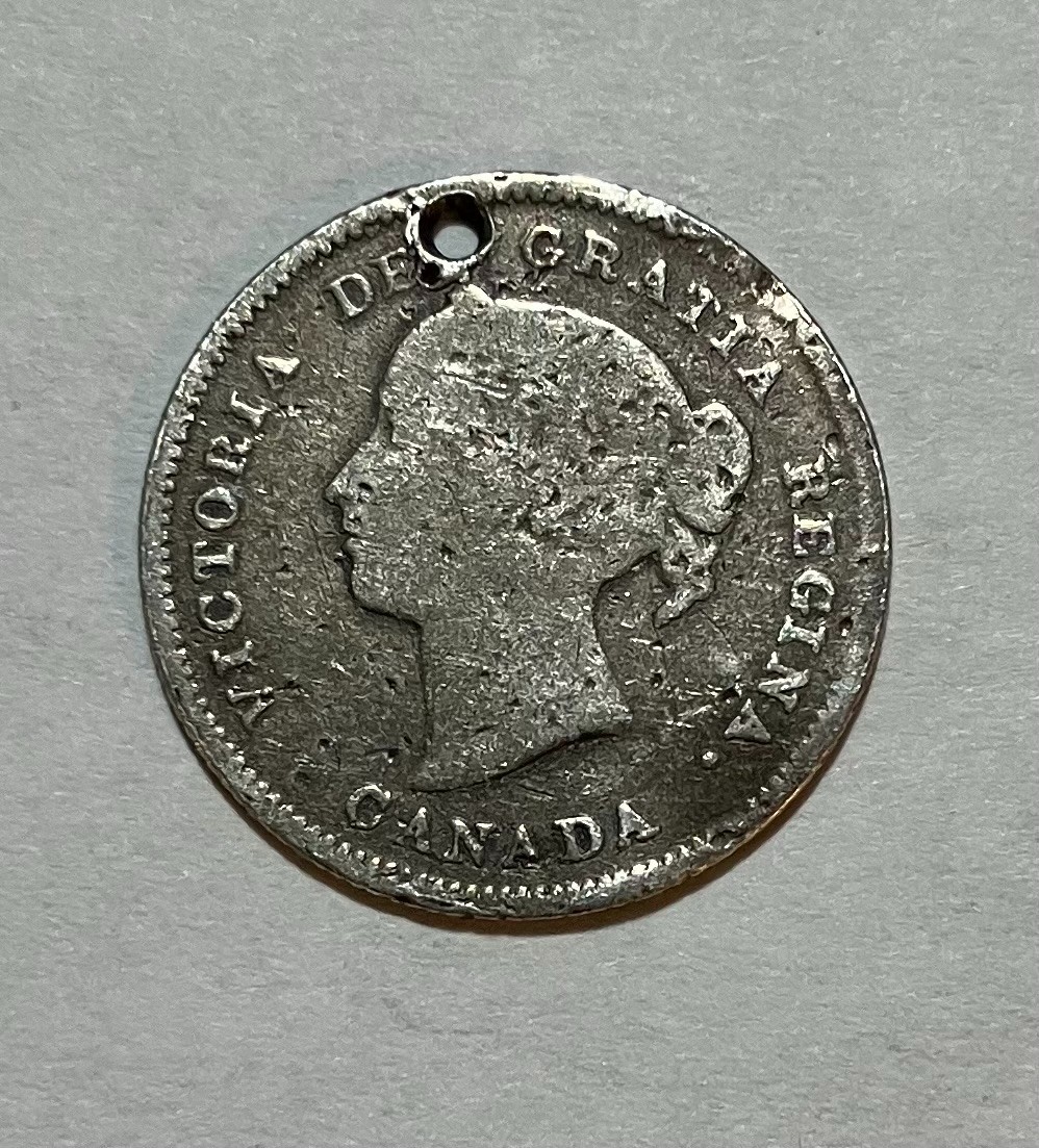 1888 Canada Silver 5 Cents
