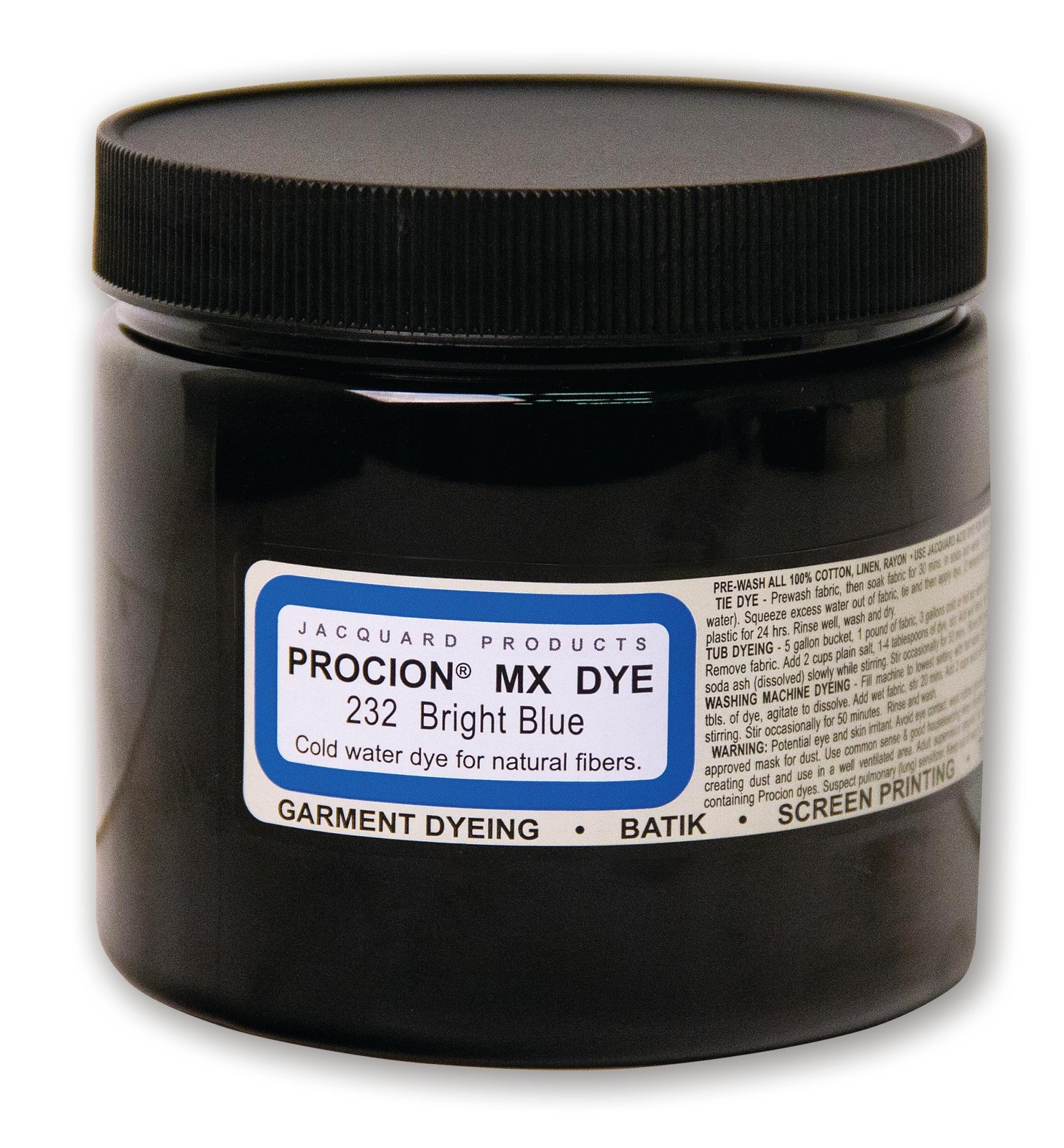 Procion Mx Dye Bright Blue 8oz