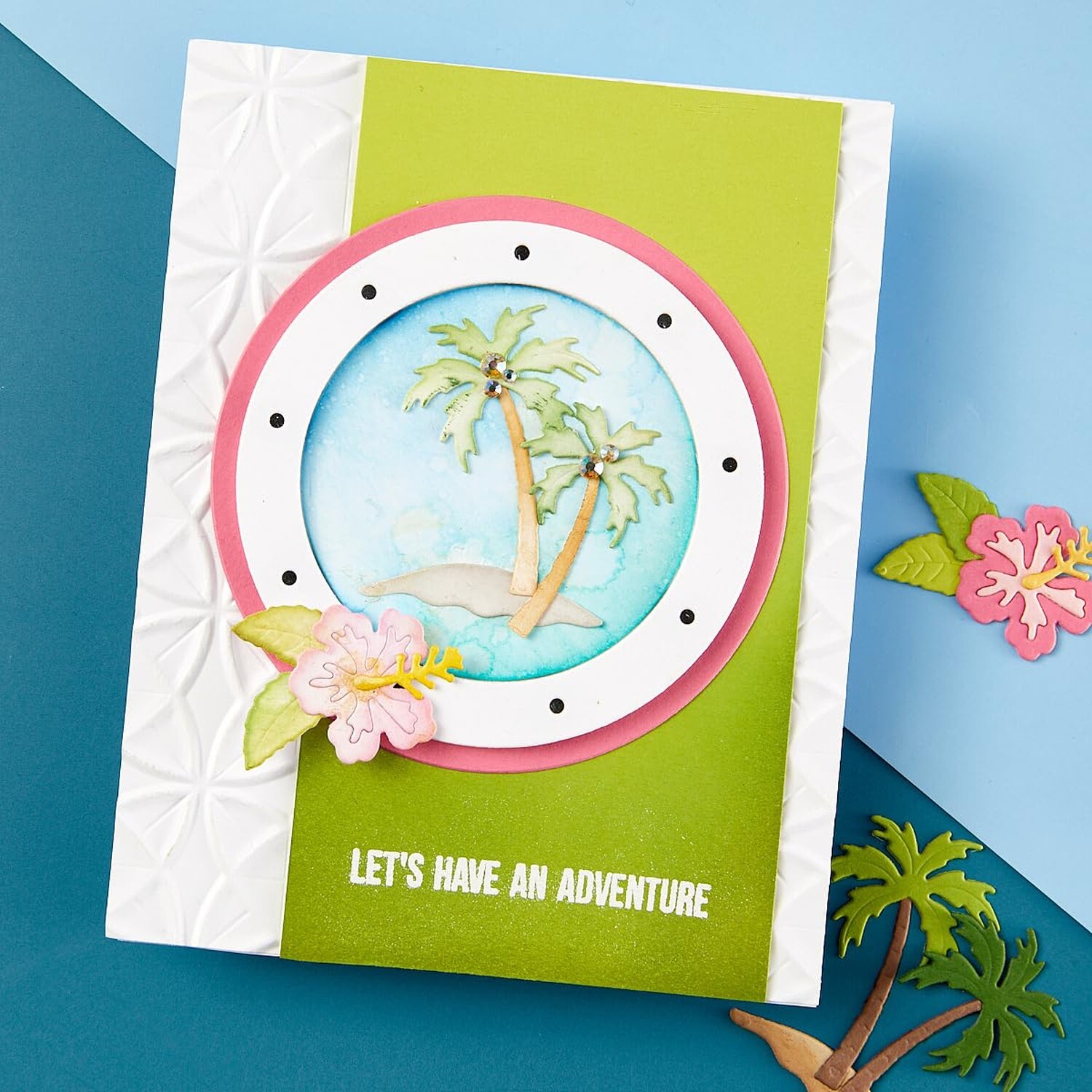 Spellbinders Coastal Escape View Etched Dies, Metal