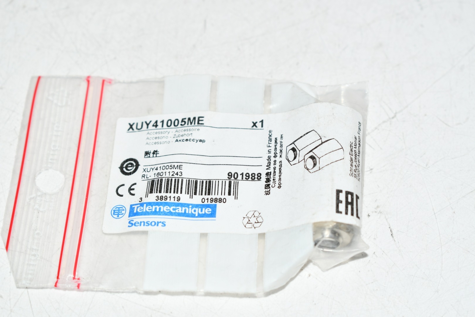 NEW Telemecanique XUY41005ME Focusers For Diffuse System Fiber Optics
