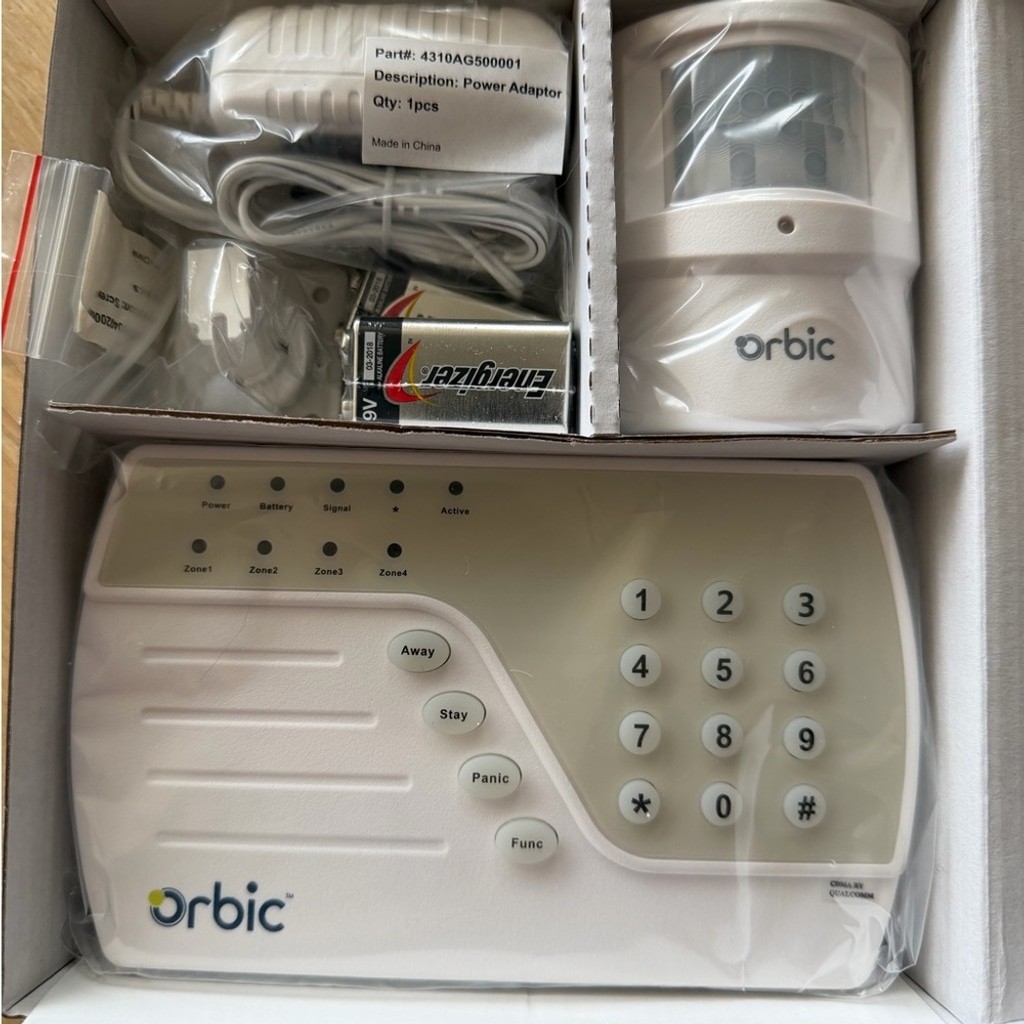 Orbic Starter and Home Security System