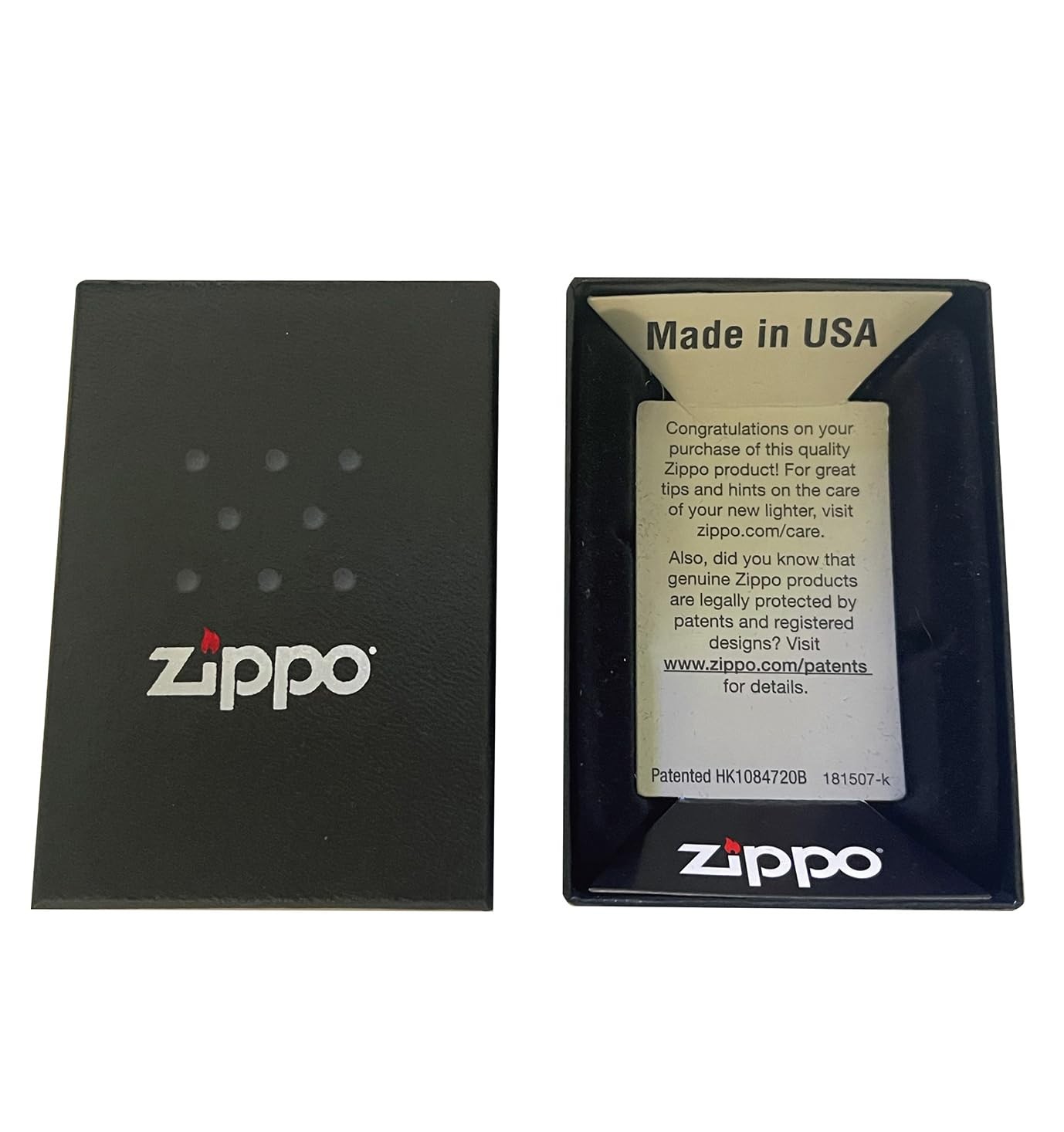 ZIPPO Copper Plated Oil Lighter Double Engraved Brass Windproof New in Box