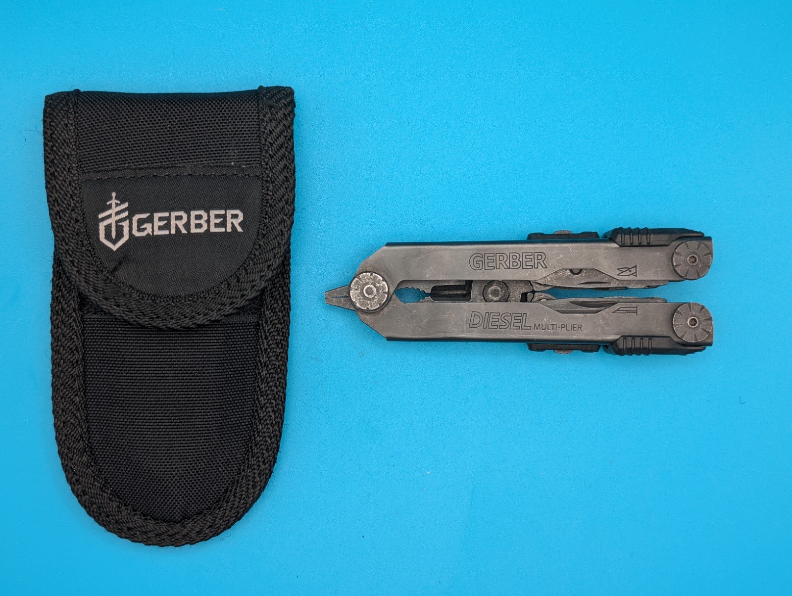 Gerber Diesel Multi Plier Multi-Tool! BLACK! WITH SHEATH!
