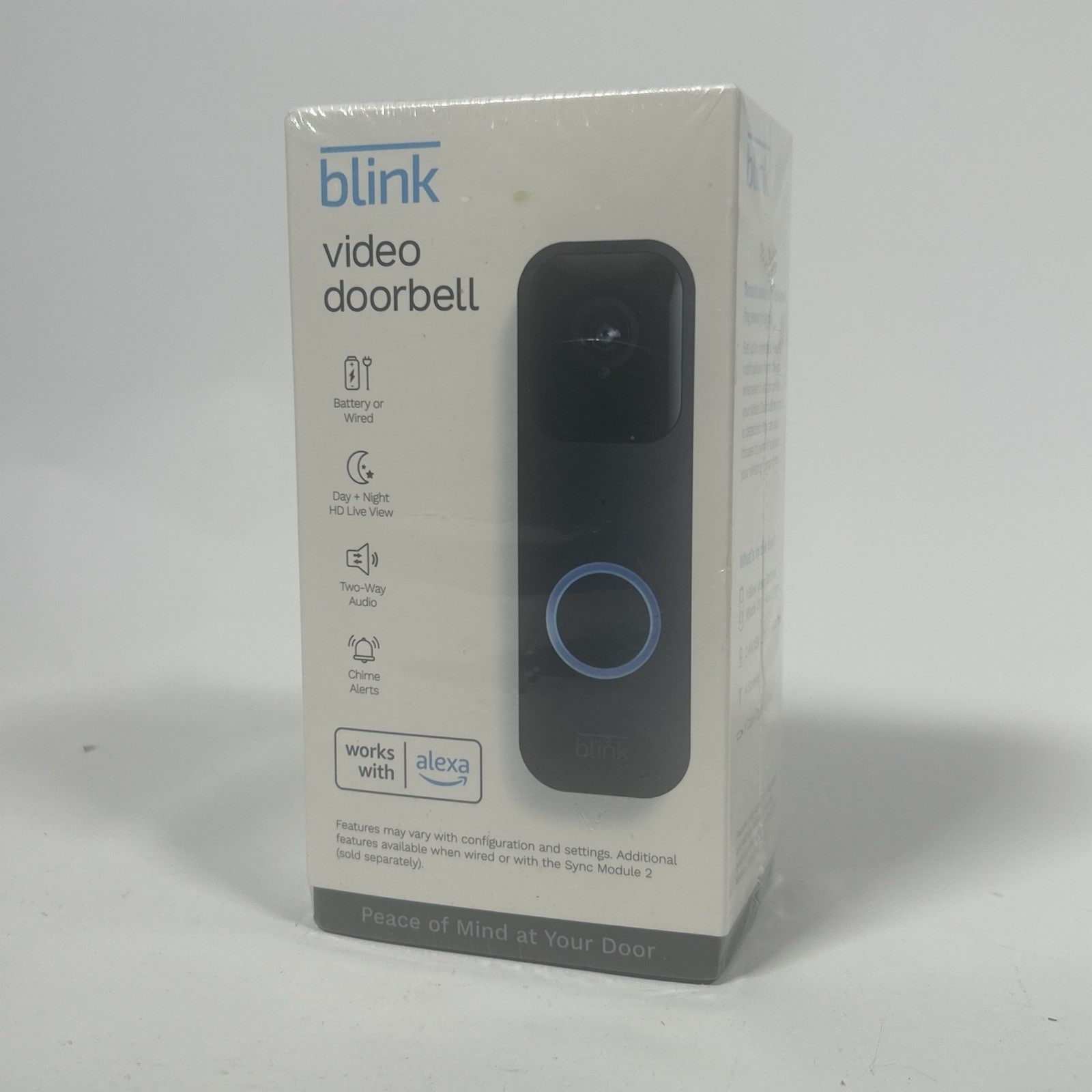 Blink Video Doorbell | TwoWay Audio | HD Video | Motion & Chime | Wireless/Wired