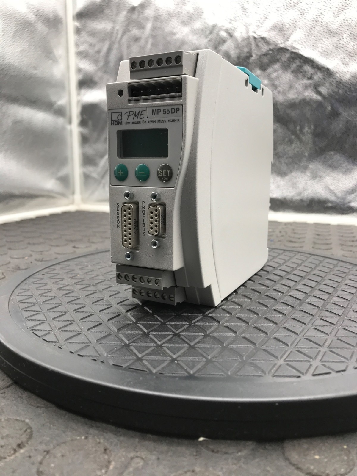 HBM MP55DP PME Weighing Transmitter Signal Conditioner USED