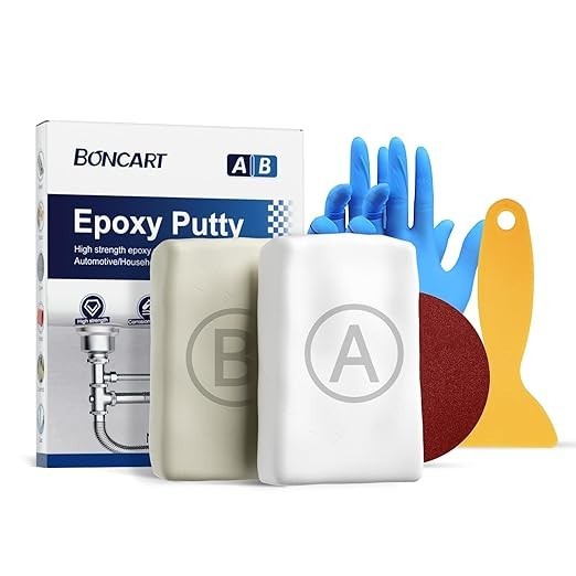 Epoxy Putty, 200G Fast Repair AB Epoxy Putty, High-Strength Two-Part Filler for