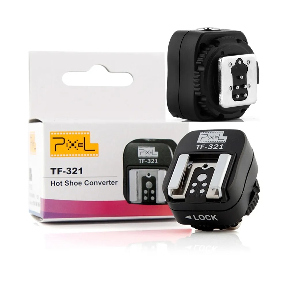 Pixel TF-335 TF- 334 TF-321 TF-322 TF-324 TF-325 TTL Hot Shoe Adapter Converter