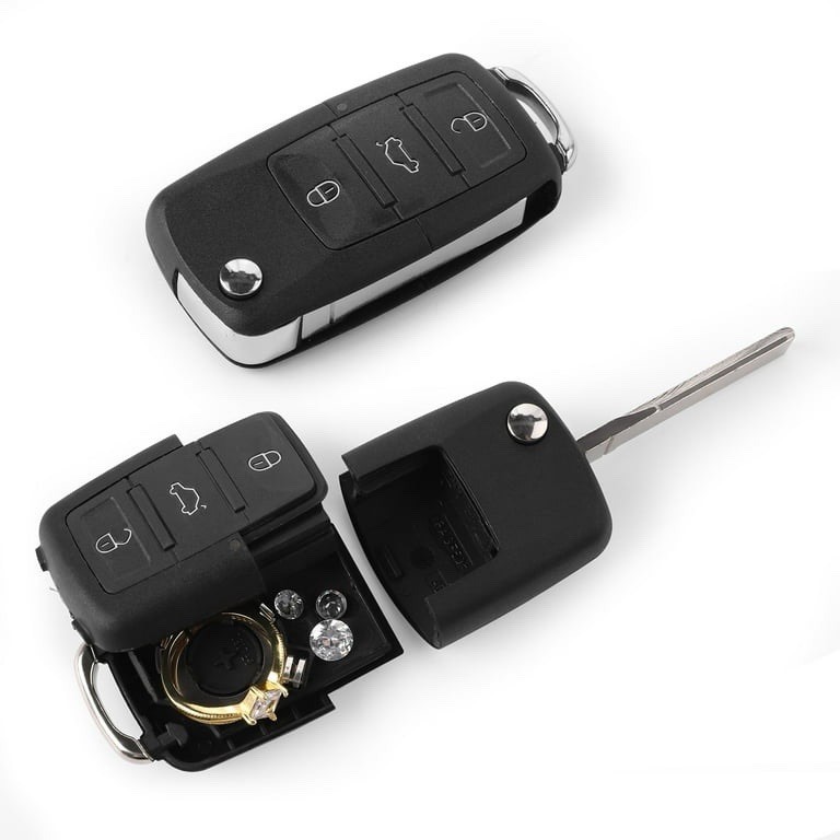 Car Key FOB Stash Box with Hidden Compartment - NEW