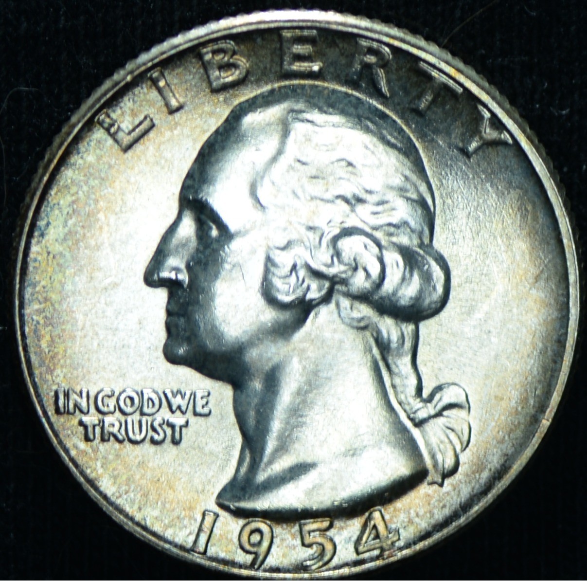 1954 25C Washington Quarter Uncirculated - 25528