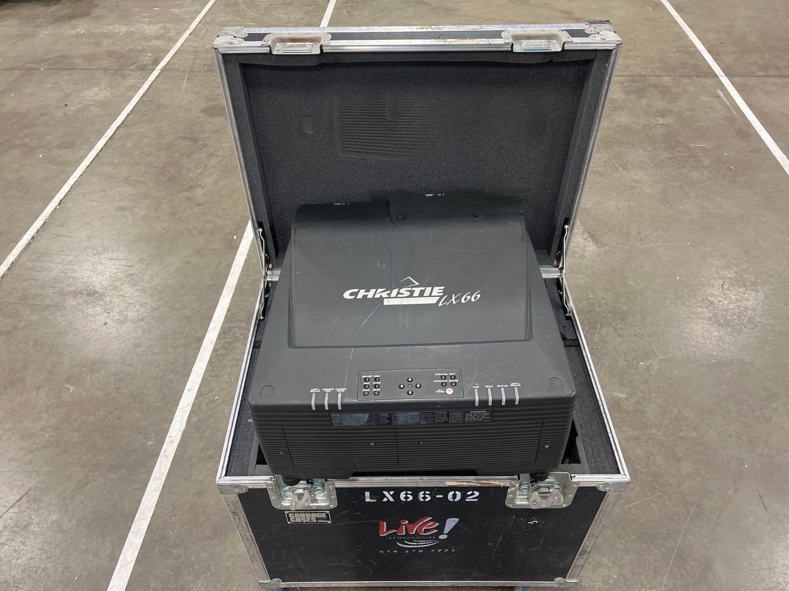 christie LX66 projector