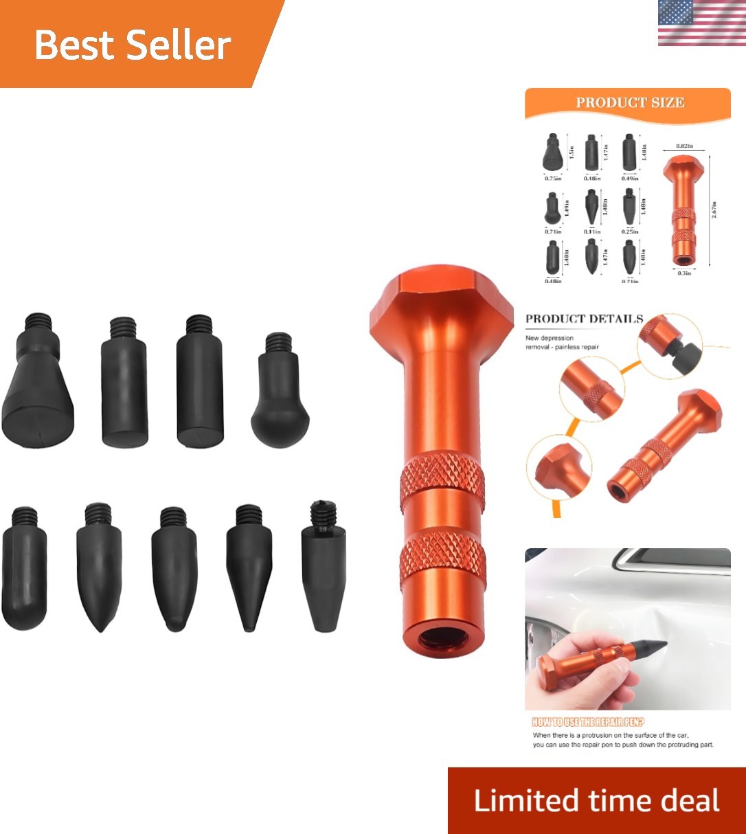 Durable Metal Tap Down Pen Kit: 9 Tips for Effortless Paintless Dent Repair