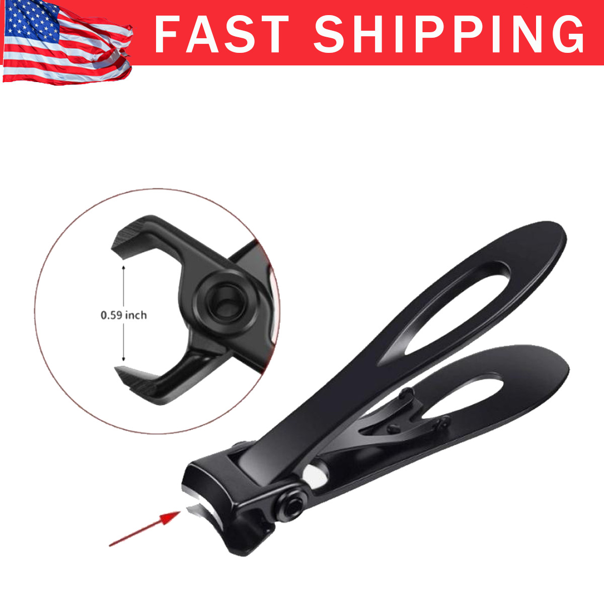 Professional Extra Large Toe Nail Clippers For Thick Nails Heavy Duty Stainless