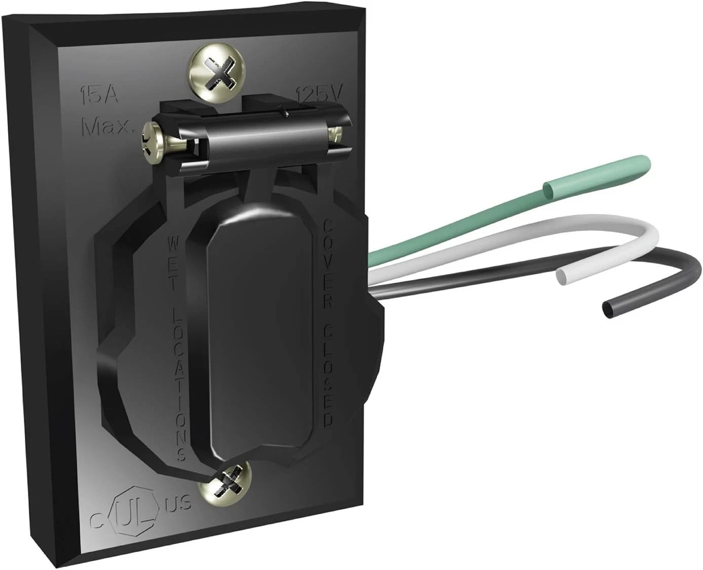Solus SCO-338 120V Grounded Convenience Electrical Outlet for Outdoor Lamp Post