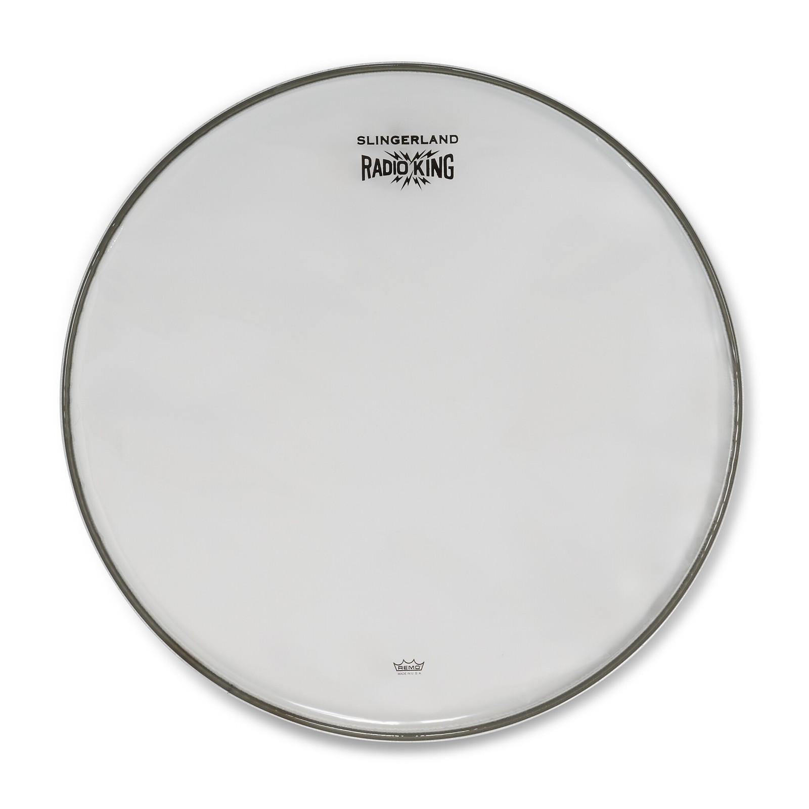 Slingerland - SLDHSS14L - Snare Side, Head, Hazy, Lightning Logo, 14"