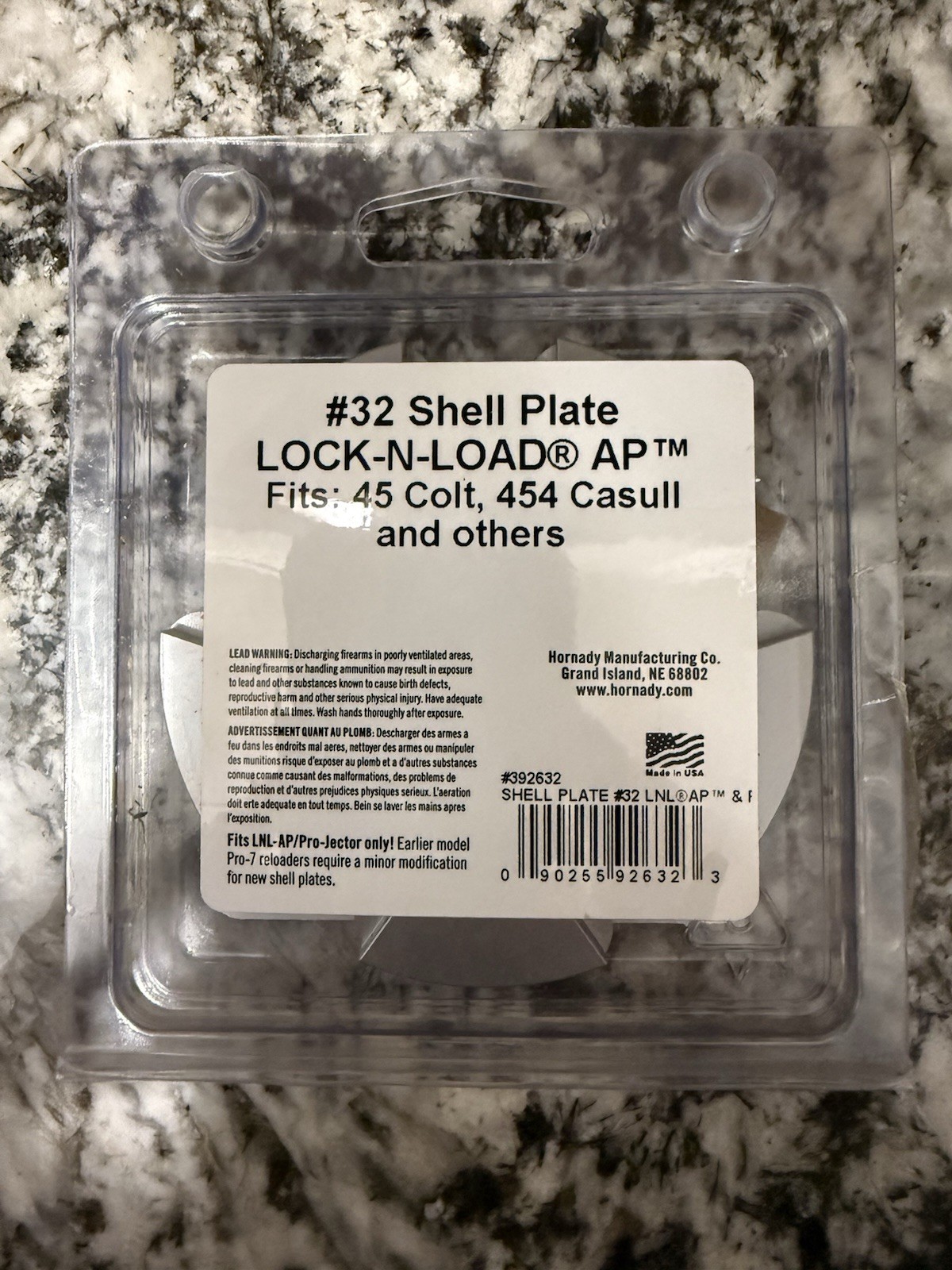 Hornady Shell Plate for Lock N Load AP/Projector Size #32 392632