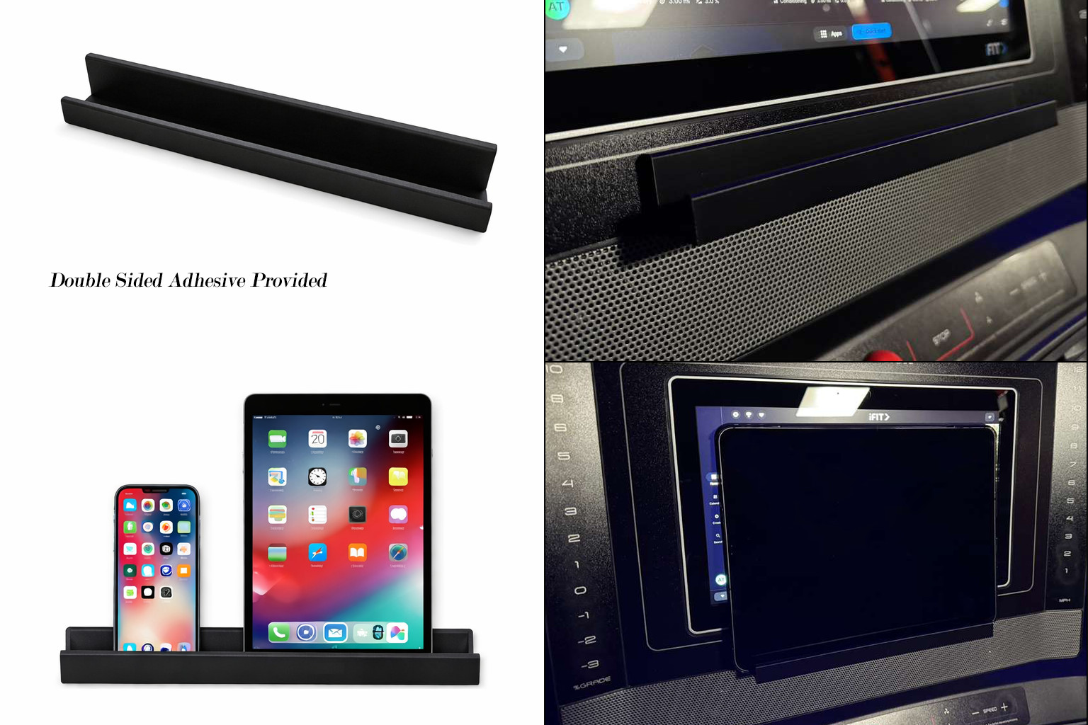 Tablet & Phone Holder for Treadmill or Wall