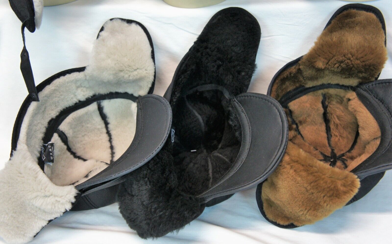 Real Sheepskin Shearling Leather Aviator Trapper Ushanka Elmer Fudd Hat M-3XL