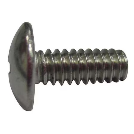 #10-32 X 5/8 In Phillips Truss Machine Screw, Plain 18-8 Stainless Steel, 100