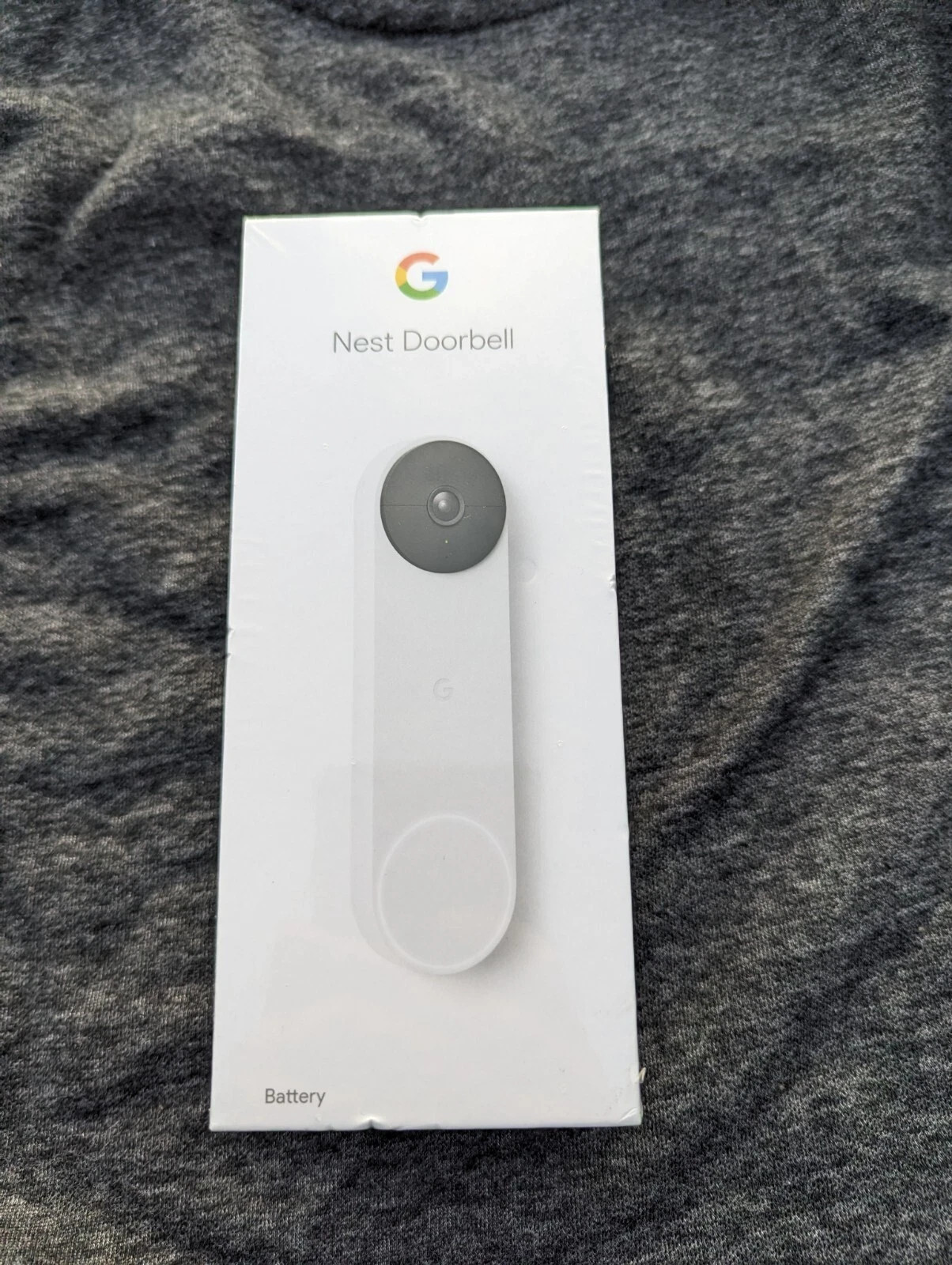 Google Nest GWX3T Wireless Battery Powered Smart Doorbell - Snow - NEW