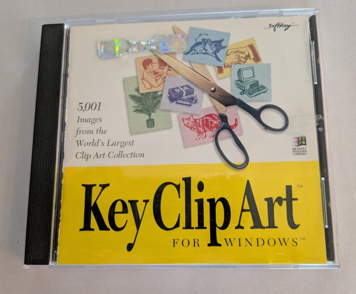 Key Clip Art For Windows (5,001 images) CD