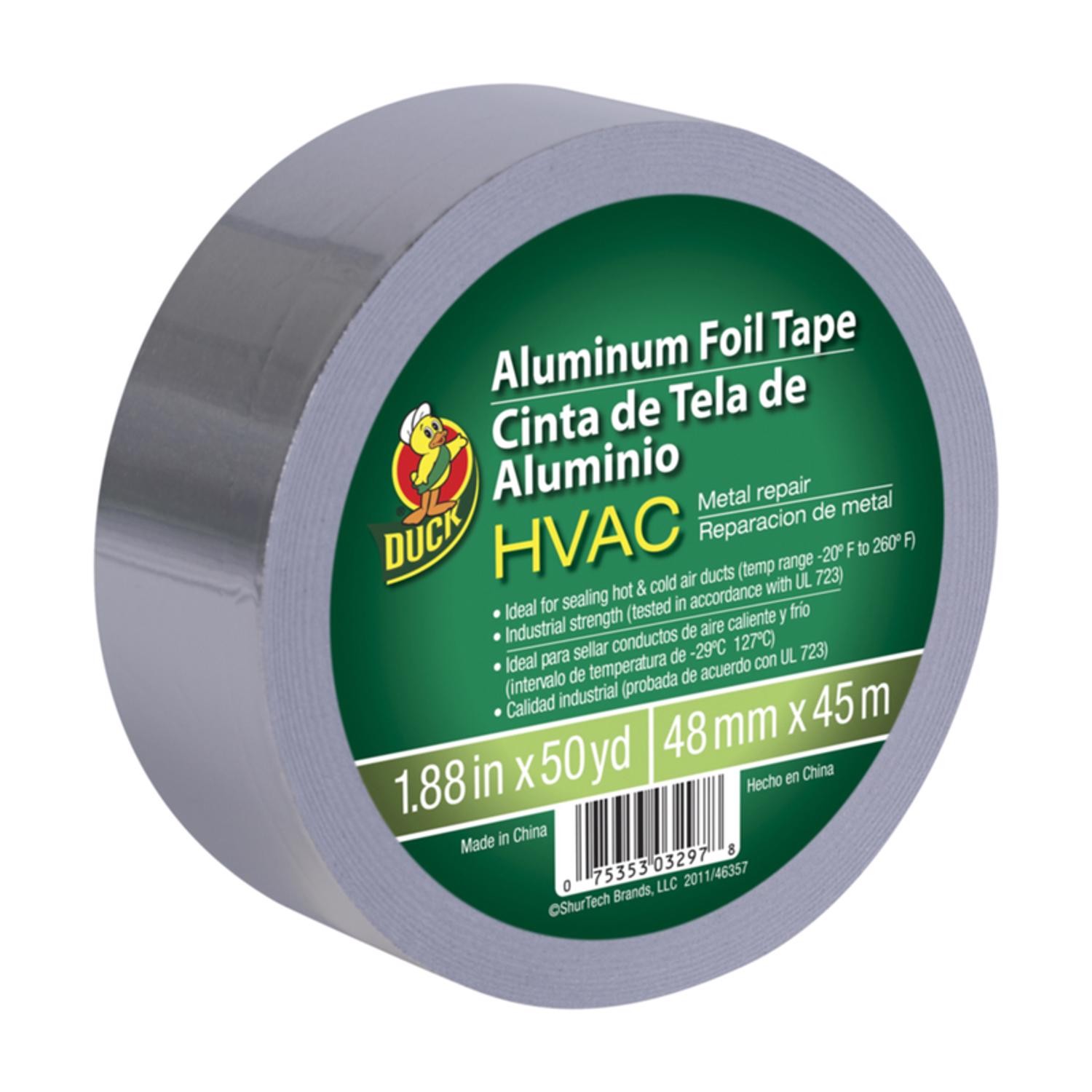 Keeney 240225 Metal Repair Aluminum Foil Tape 1.88 W in. x 50 L yd.