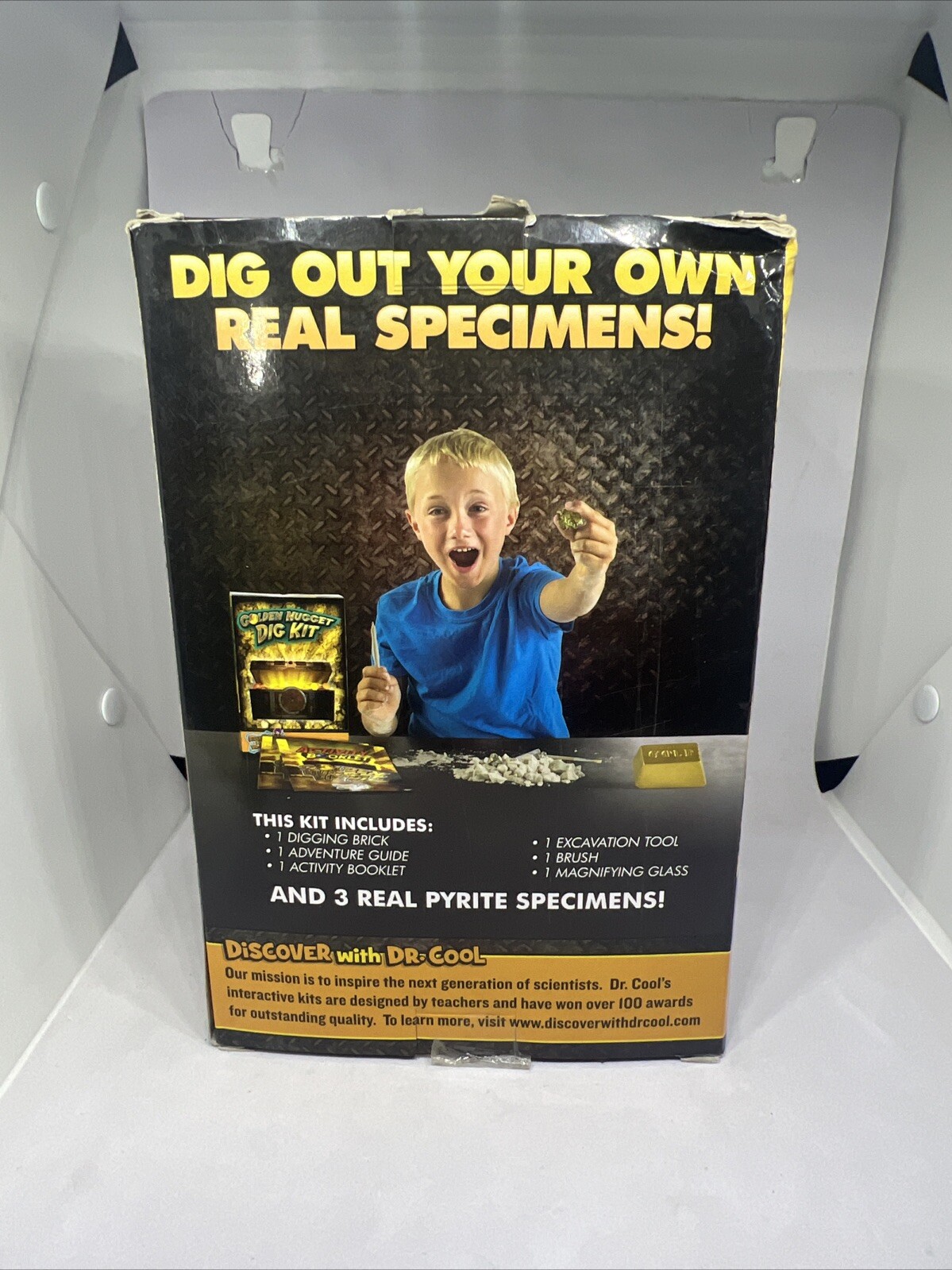 Discover With Dr. Cool Golden Nugget Dig Kit