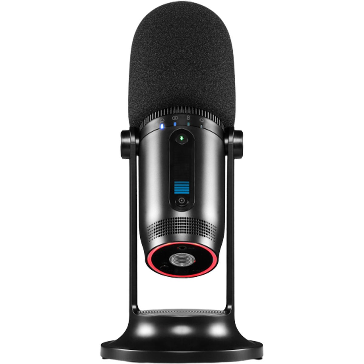Thronmax MDrill One Pro USB Microphone with Tabletop Stand, Jet Black