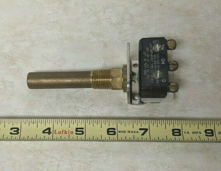 New NOS United Electric Controls Temperature Switch Type C54S Model 103