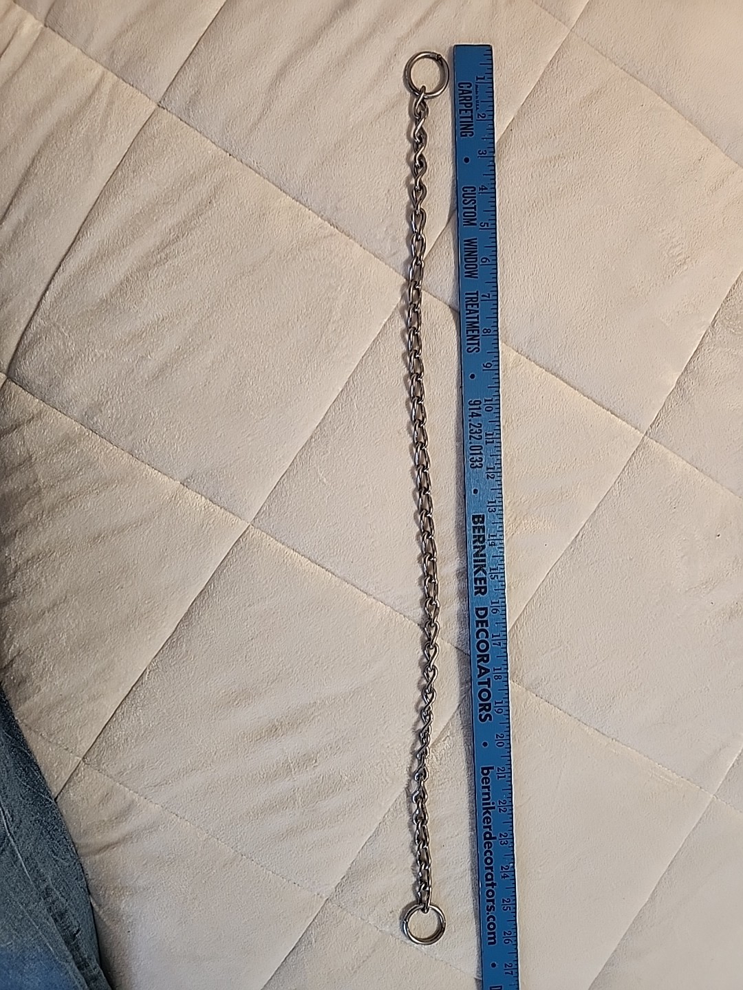 Dog Training Choke Collar 25”