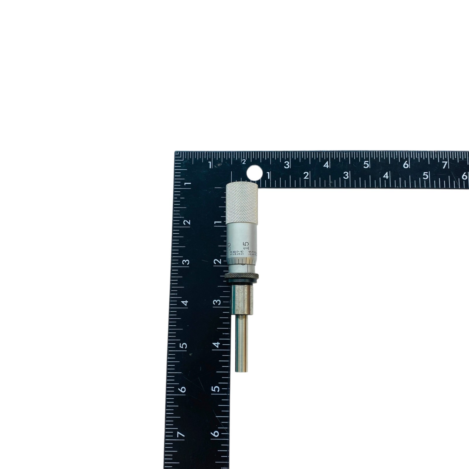 Starrett No. 663 Micrometer Head Precision Optical Stage Drive Spindle
