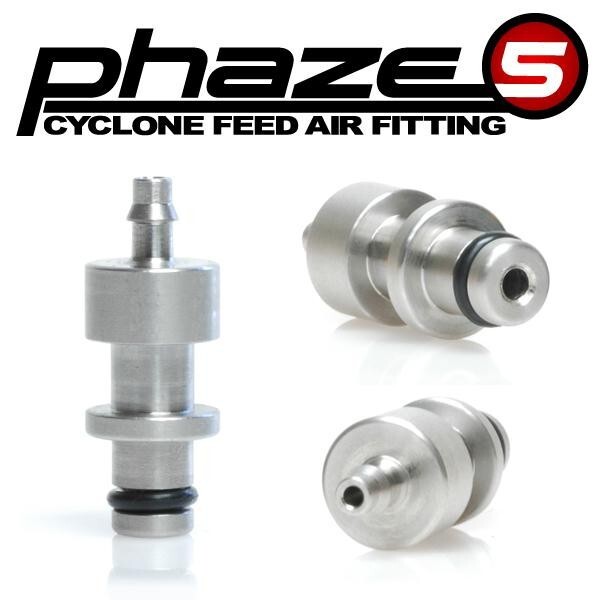 Techt Paintball Phaze-5 Tippmann Phenom Cyclone Air Fitting Upgrade Part