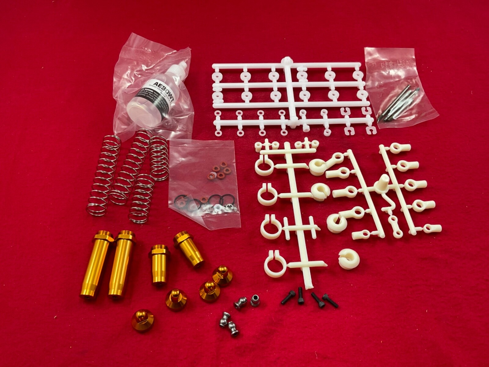 TEAM ASSOCIATED RC10 Gold Shock Absorber Set  shocks  60TH 40TH CLASSIC original