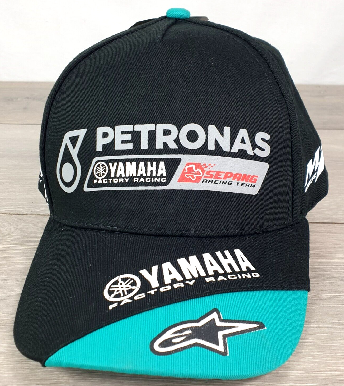 Official YAMAHA Petronas M1 VZR Racing Kids Cap Curved Peak Adjustable 6-12 yrs