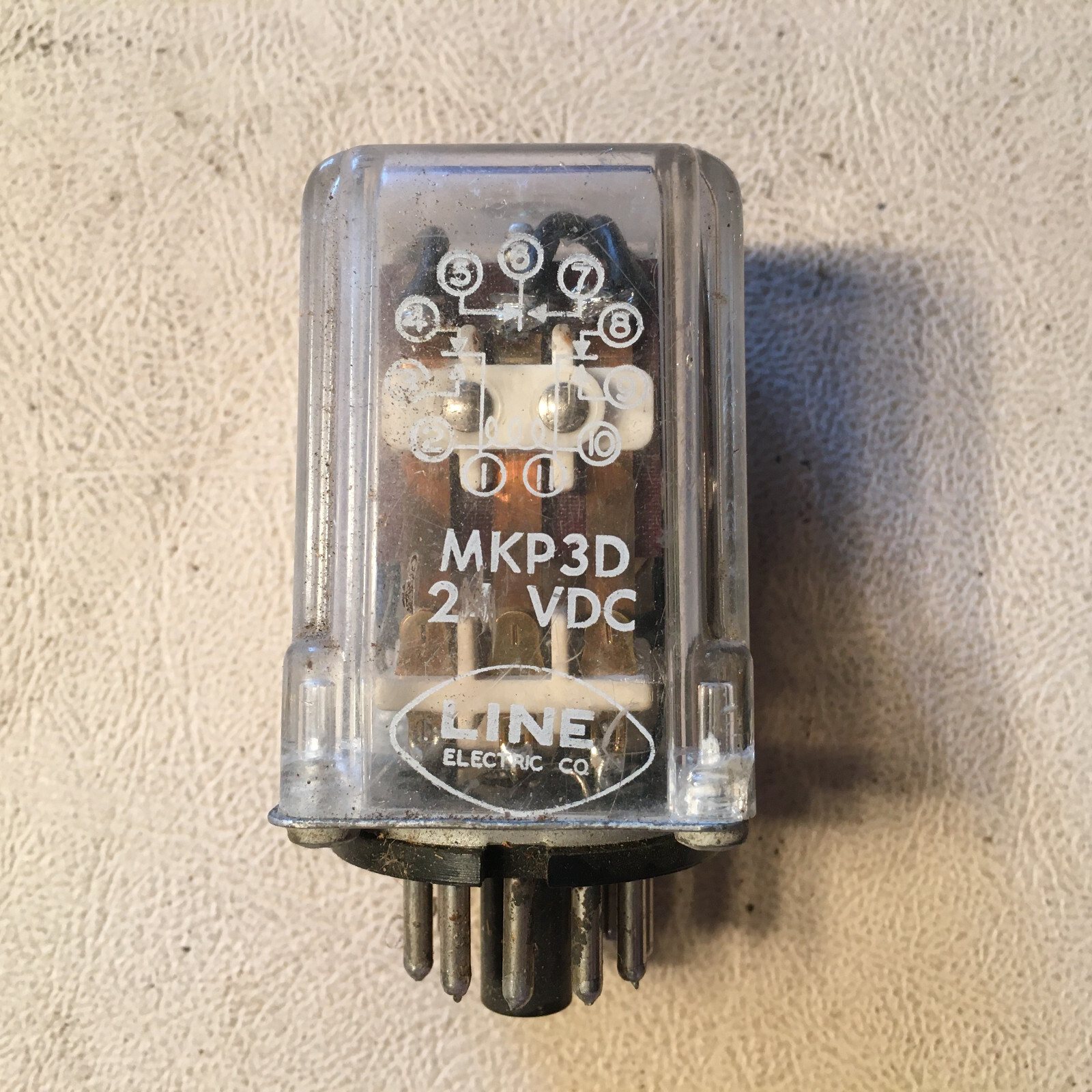 LINE ELECTRIC MKP3D-24VDC Relay