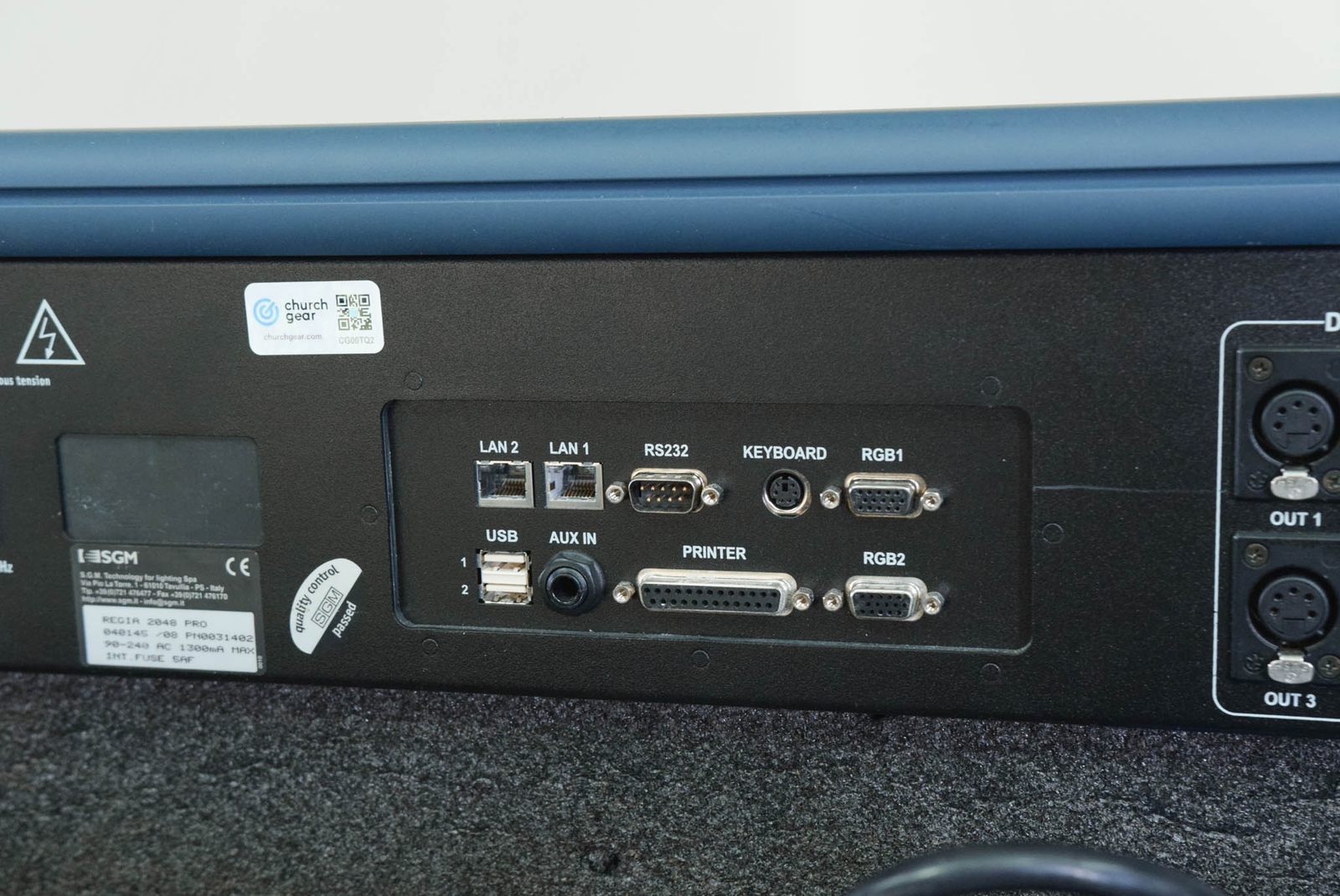 SGM REGIA 2048 Pro Lighting Console with Case CG00TQ2