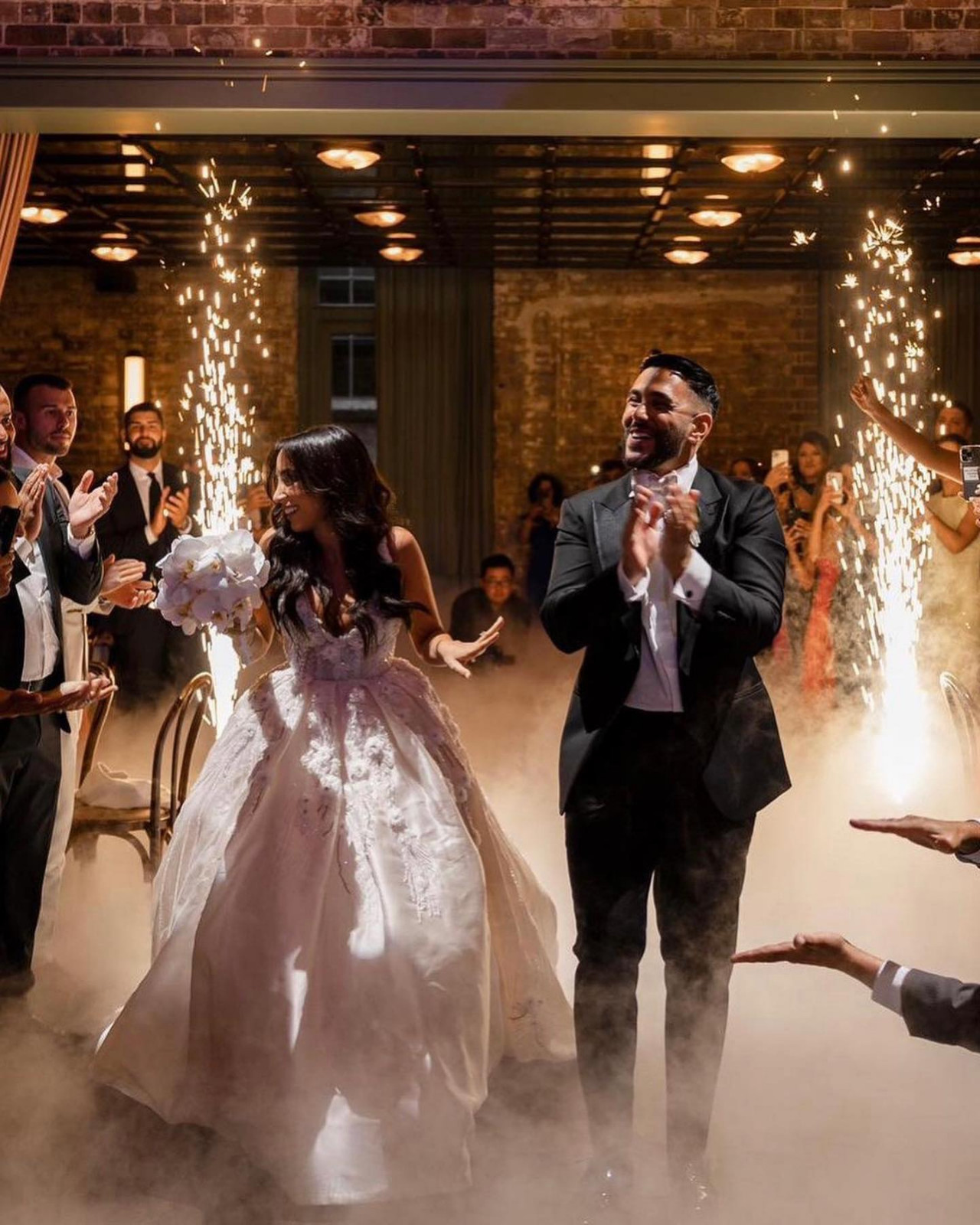 350W Mini Cold Spark machine Remote control effect DJ Wedding Firework machine