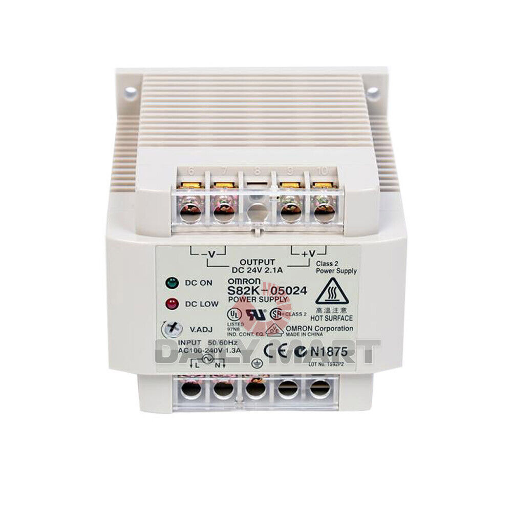 New In Box OMRON S82K-05024 Switching Power Supply 24VDC