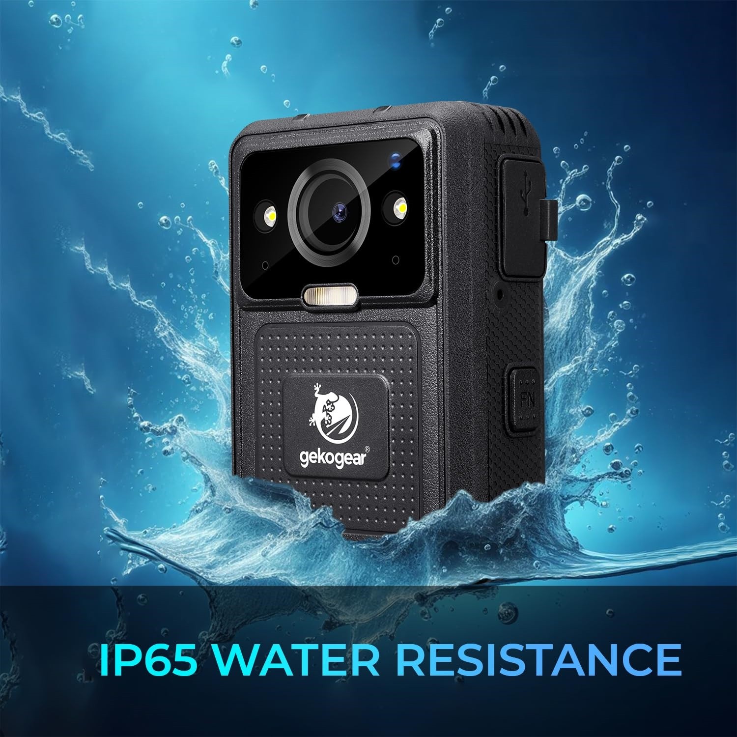 GekoGear AEGIS 400 Digital Camcorder 2" LCD Screen 4K Black