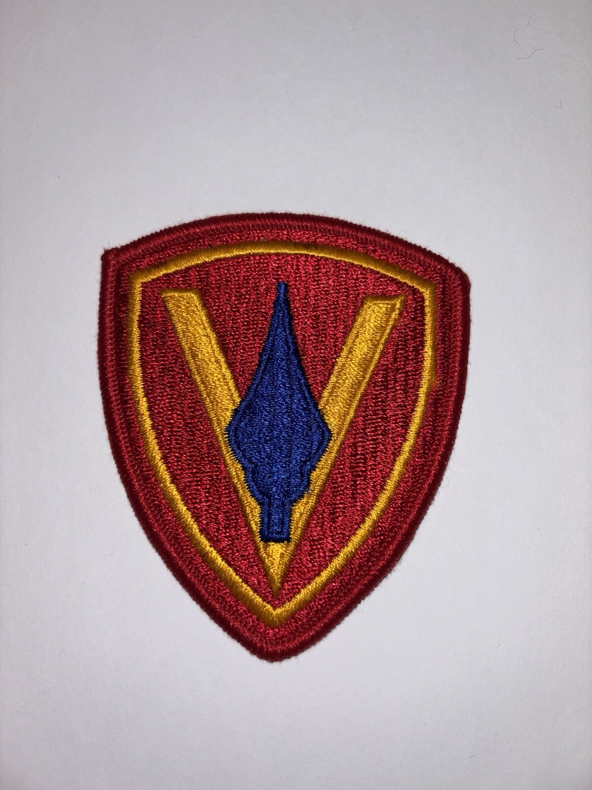 5th Marine Division USMC Subdued Shoulder Patch Insignia