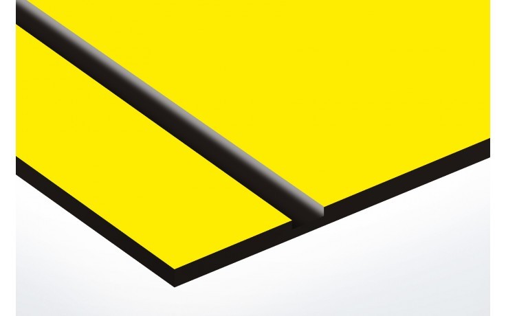 Laser Engraving Stock Sheets. Yellow/Black 12"x24", Duets by Gemini