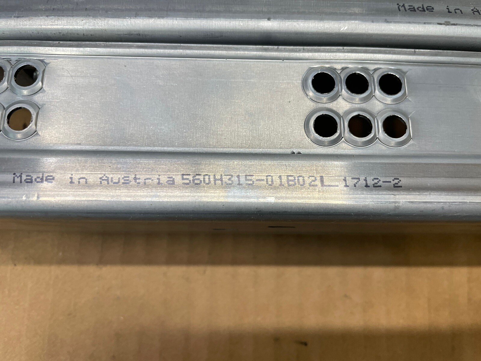 Blum Tandem Plus Blumotion 560H315-01B02 Last Pair