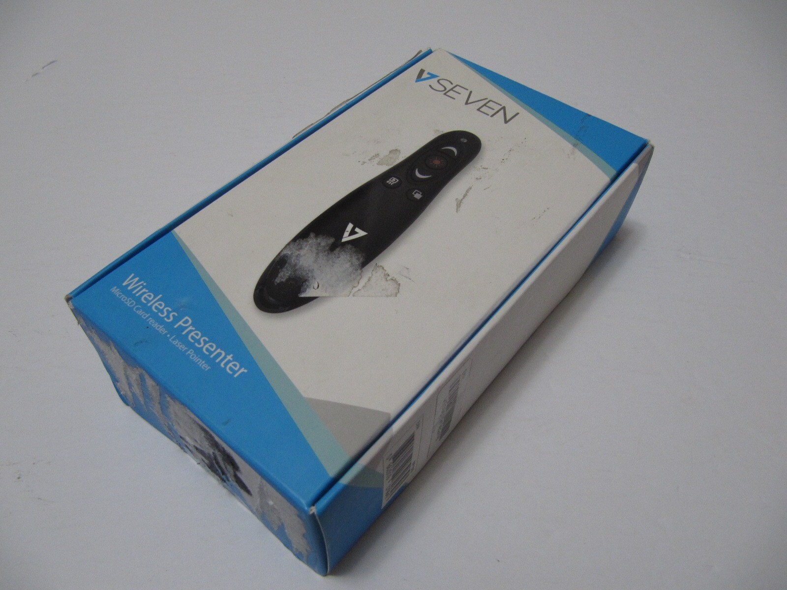 V7 Professional Wireless Presenter Laser Pointer 35Ft. Reach WP100024G19NB