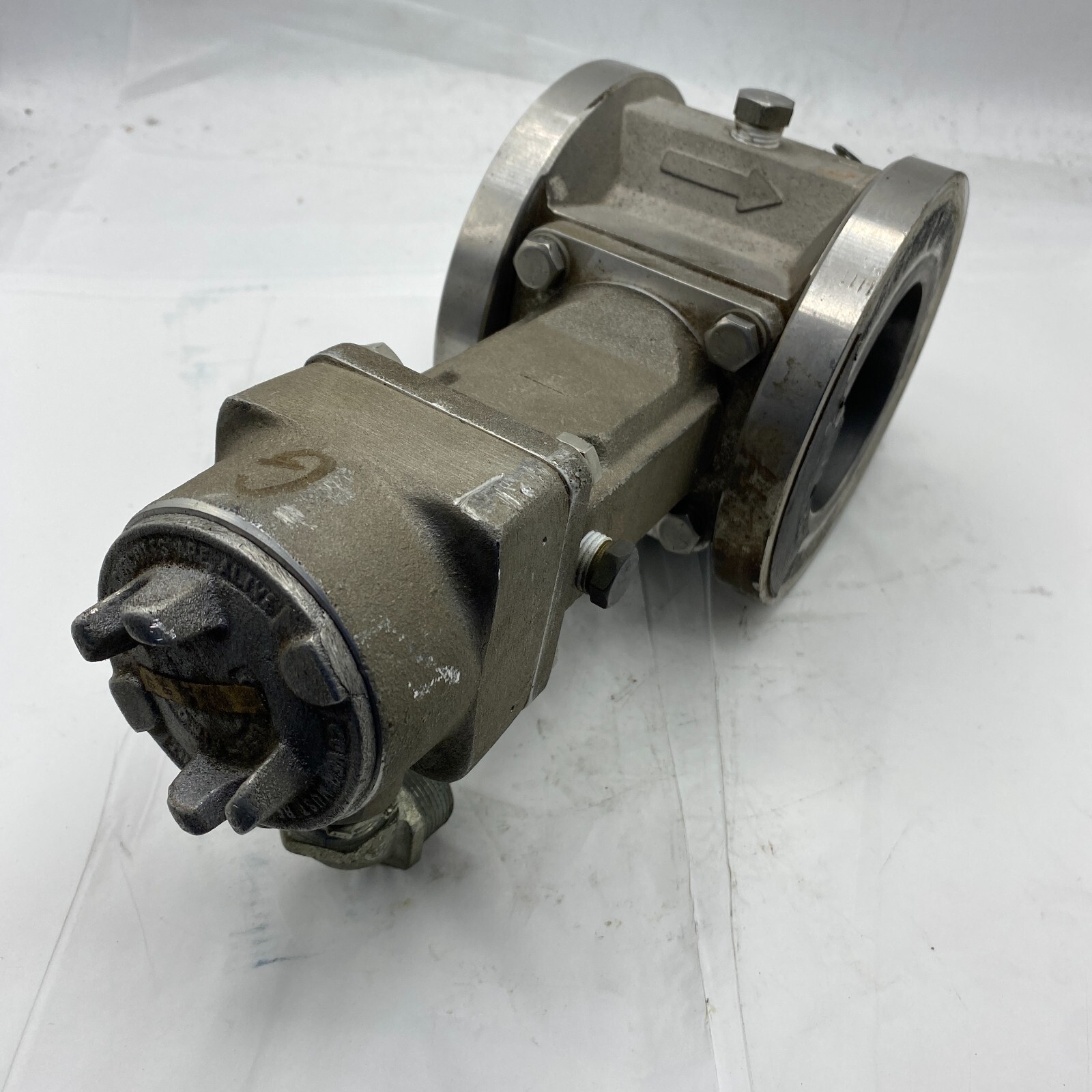 FISCHER & PORTER 10LV3 201AEBB Vortex Flowmeter 3" 80mm 1450 PSI ✅