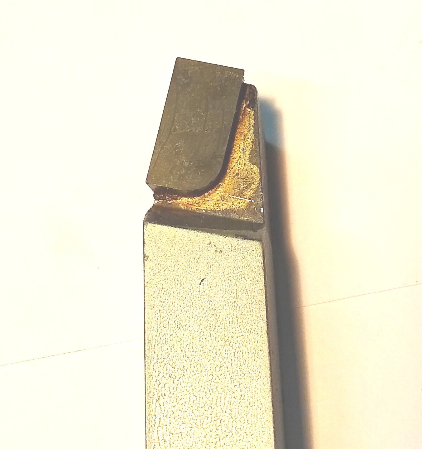 (1) Brazed Carbide Tipped Lathe Tool Cutter Bit 5/8" Square USA BR-10 Tip RH cut