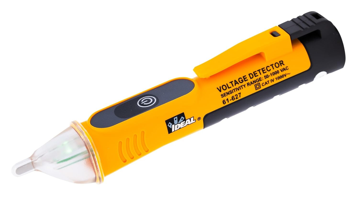 Ideal Single Range 50-600V Non-Contact Voltage Tester CAT IV 600V AC NCVT with L