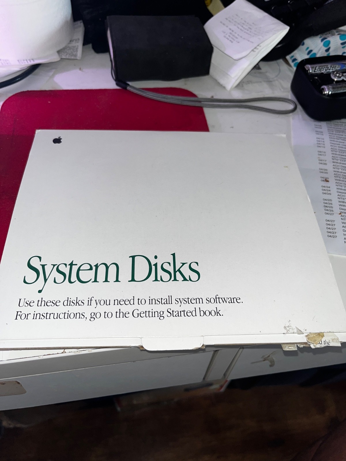Vintage Apple Macintosh System 7.01 Disks