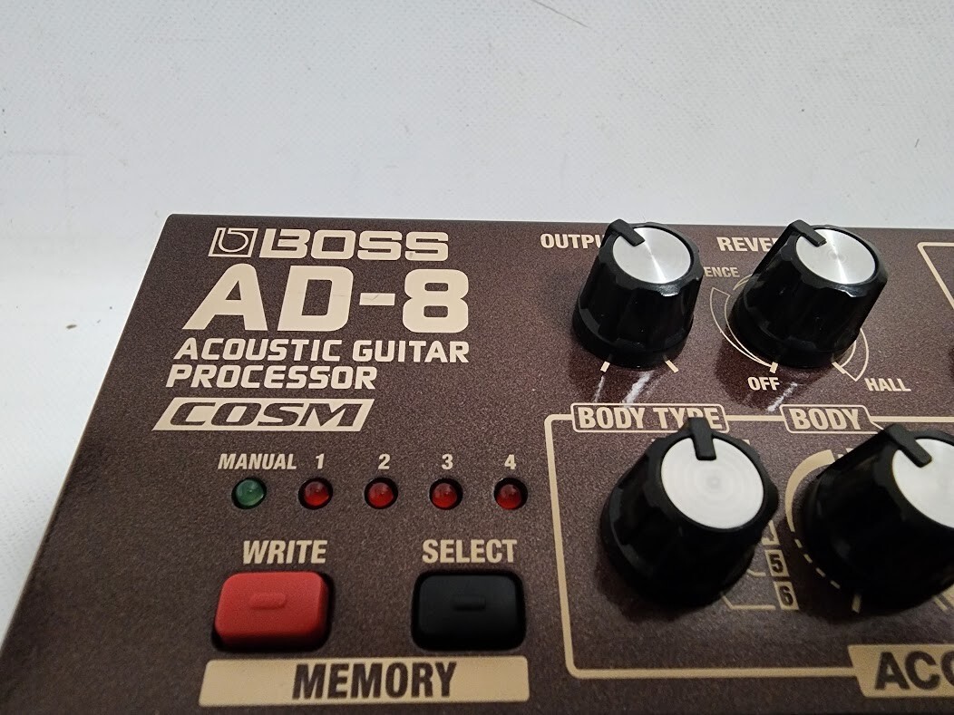 Boss AD-8 ACOUSTIC GUITAR PROCESSOR Guitar Effect Pedal