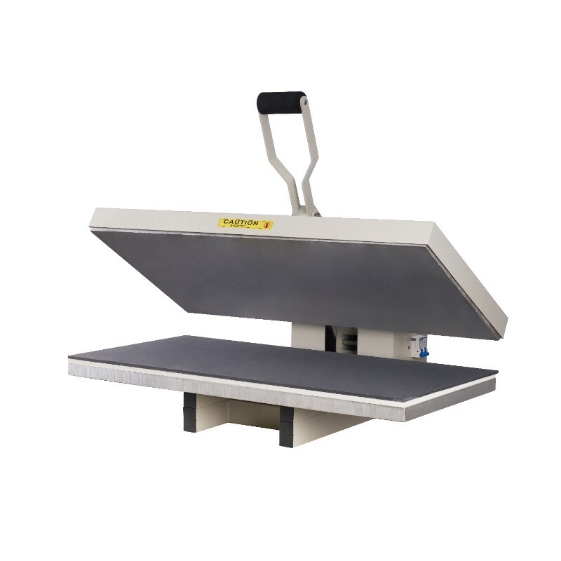 16x32in Large Format Manual T-shirt Heat Press Machine w/ Double Pressure Knob