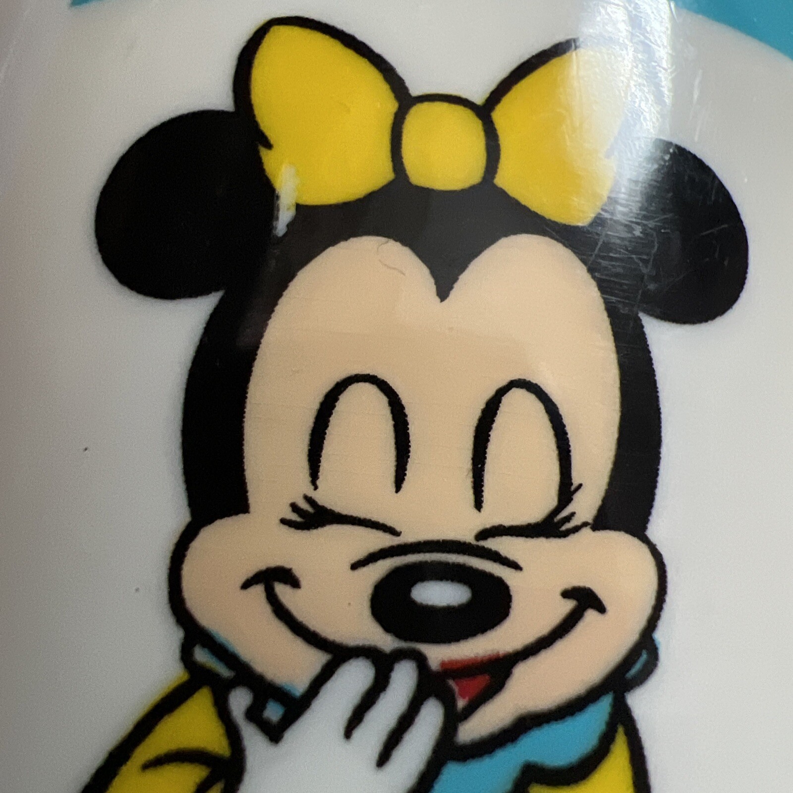 Vintage Disney Plastic Mug Melamine Cup Mickey Minnie Donald Goofy Cole & Mason